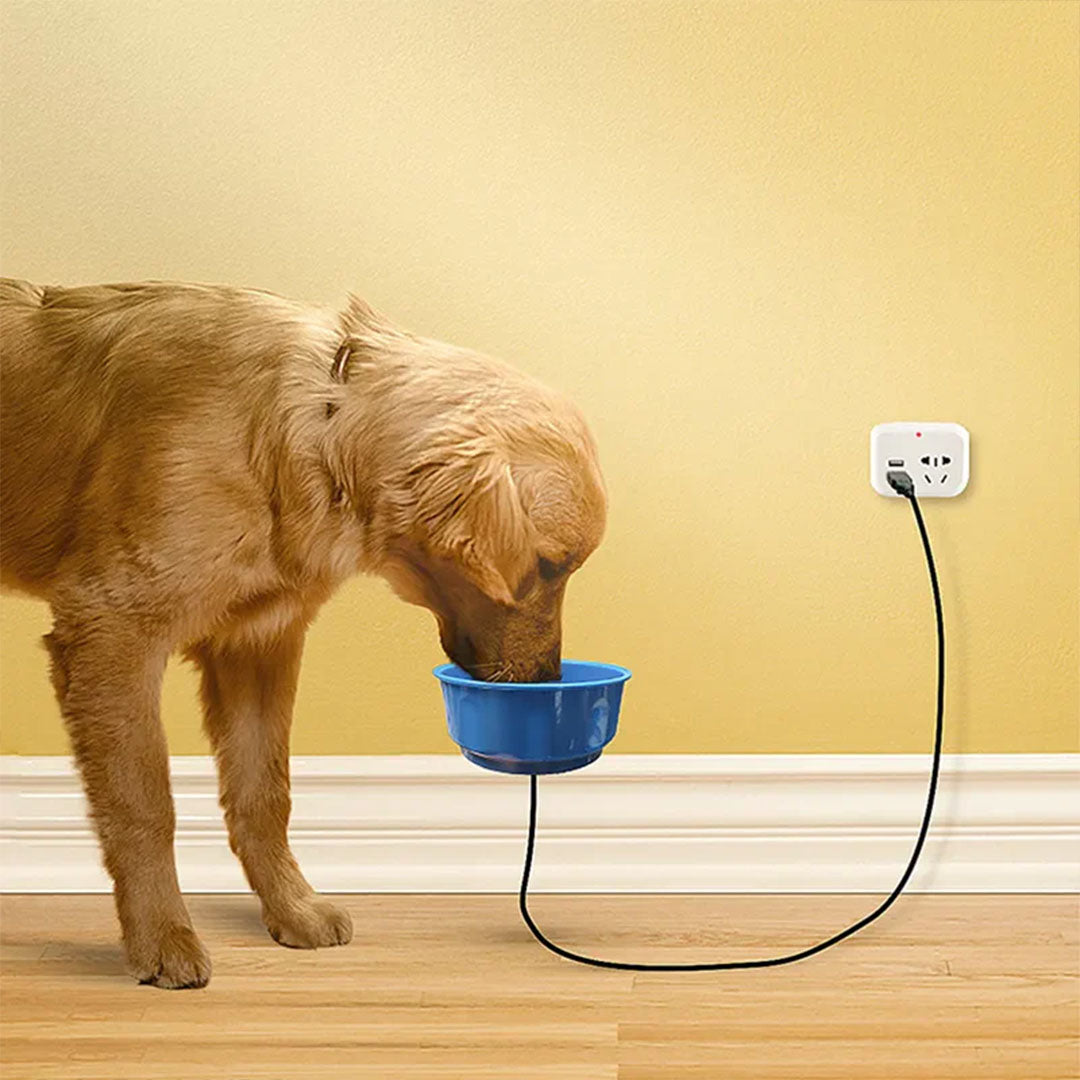 PetAffairs Electric Heating Dog Bowl