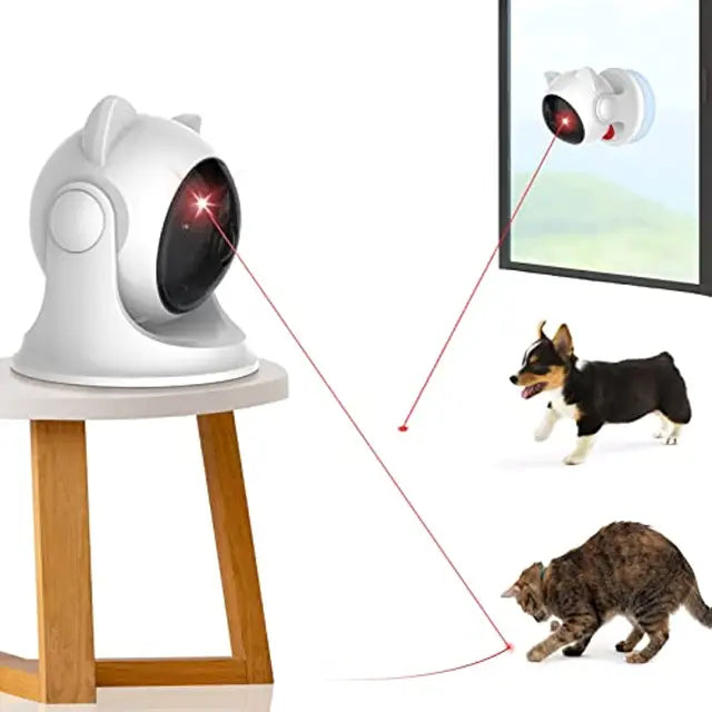 Pet Rechargeable Motion Activated Cat Laser Toy