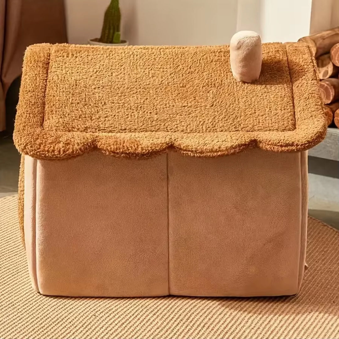 Removable washable cushion for pet house