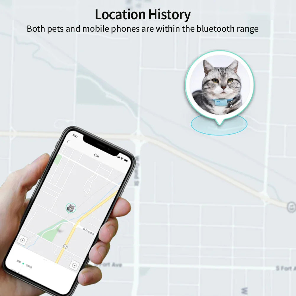 Pet Waterproof Pet GPS Locator Anti-Lost Dog Cat Tracker