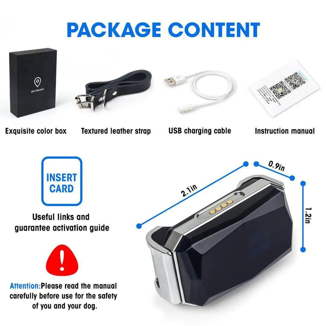 Pet Mini GPS Pet Tracker Waterproof Anti-lost Collar