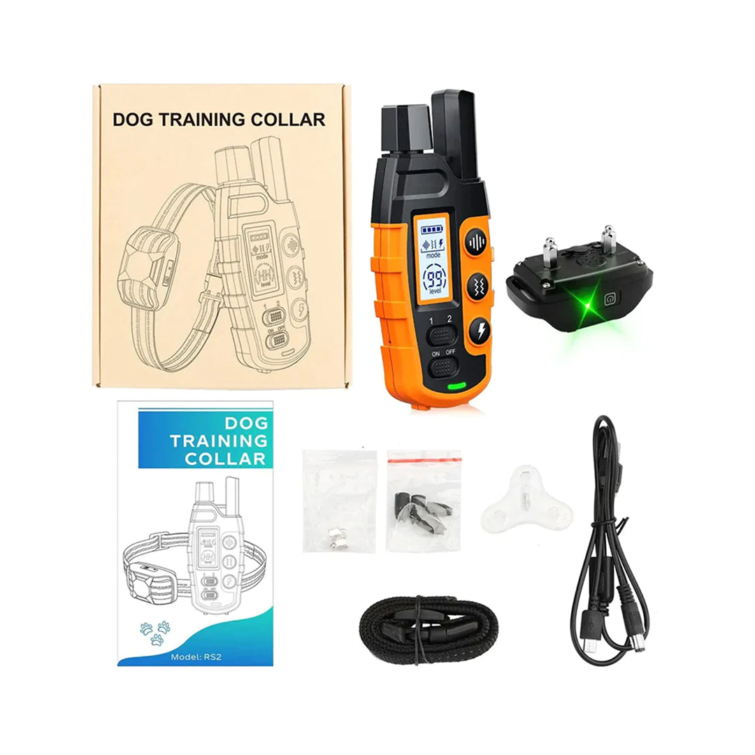 PetAffairs Pro Long-Range Waterproof Dog Training Collar with Remote