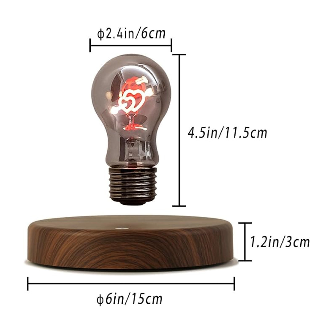 Magnetic Levitating Lamp – Floating LED Light Bulb Night Light