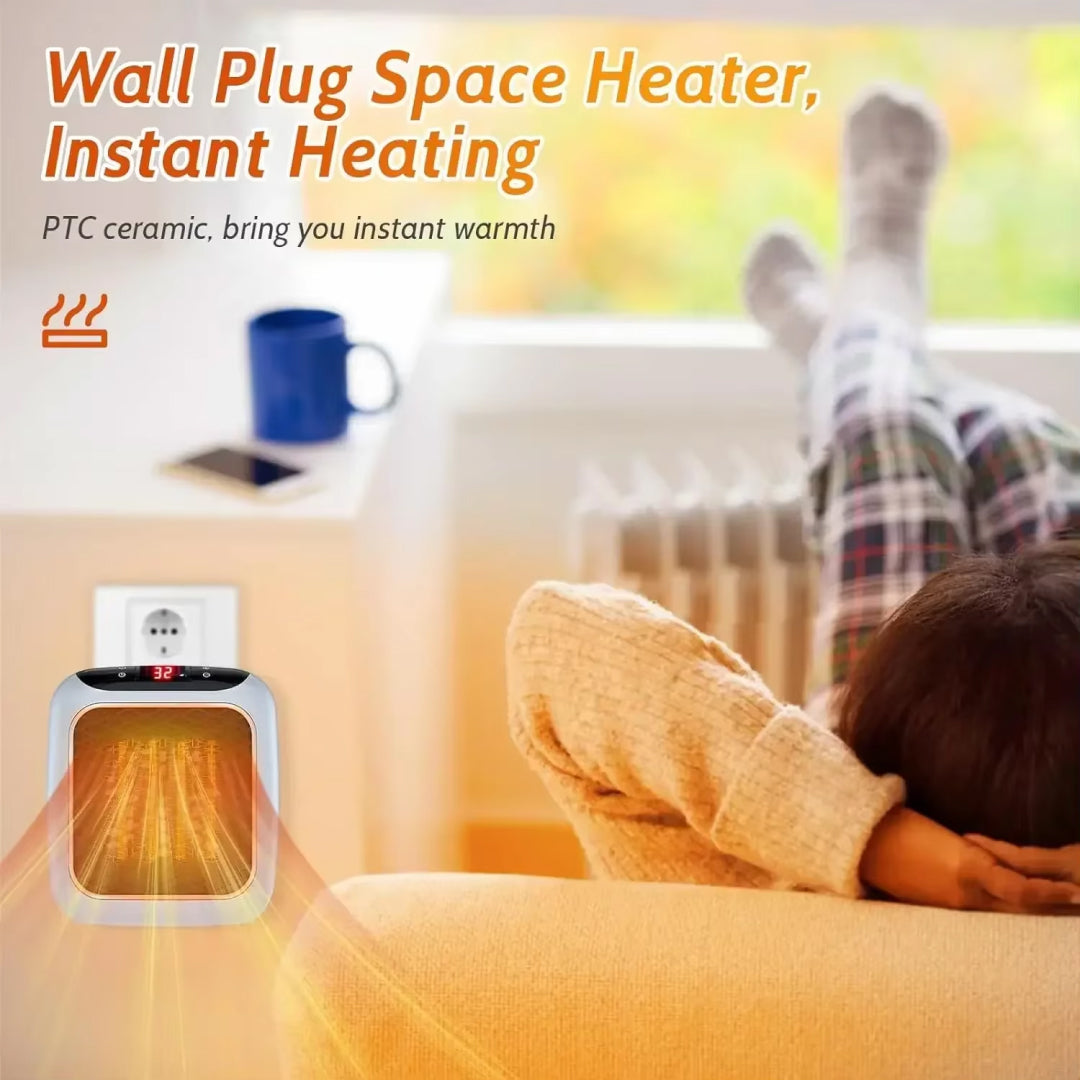 Portable design of the compact ceramic space heater