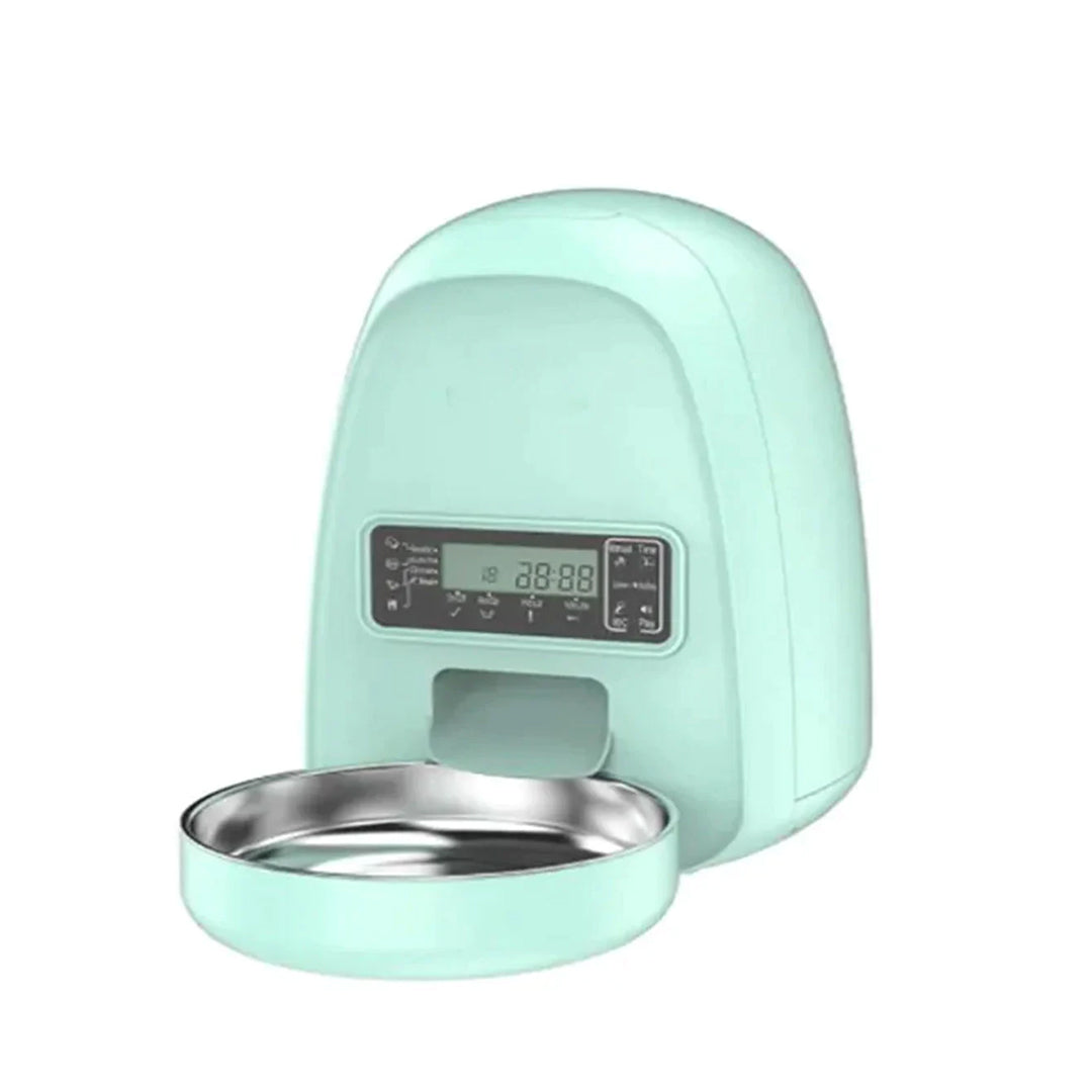 2L Auto Dispenser LCD Screen Timer Automatic Pet Feeder