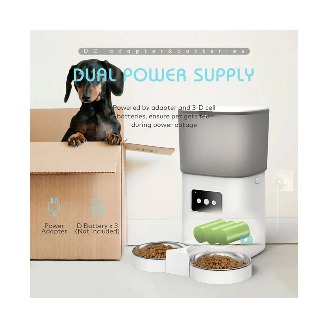 PetAffairs Remote Pet Feeder for Cats and Dogs Smart Pet Product